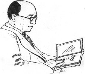 Dessin original et in&eacute;dit de Jacques Clavreul.